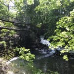 View of the primary spillway from the downstream right abutment